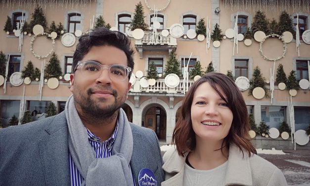 Municipales Megève 2020. Sandra Ansanay et Nicolas Bally dans la mêlée