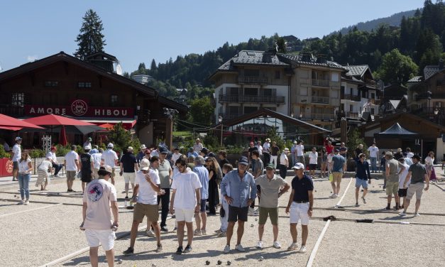 Gentleman pétanque des Lyonnais de Megève 2024. Comme le bon 20 !