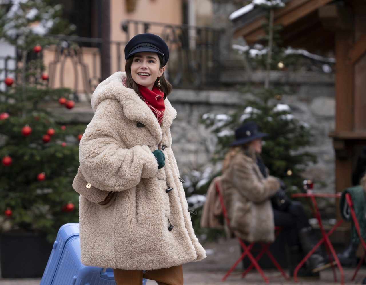 Emily in Paris… pose ses valises à Megève